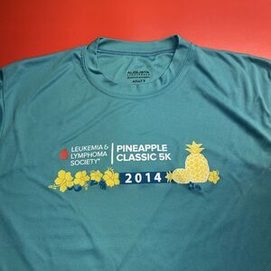 LEUKEMIA & LYMPHOMA SOCIETY PINEAPPLE CLASSIC 5K Men's Graphic T-Shirt (Size: S)